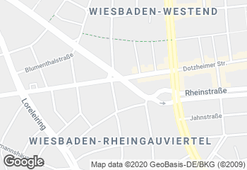 Karte mit Standort von Bäckerei Klein GmbH & Co. KG
