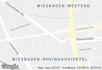 Karte mit Standort von Bäckerei Klein GmbH & Co. KG