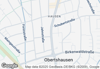 Karte mit Standort von Der Bäcker Eifler - Obertshausen