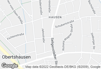 Karte mit Standort von Der Bäcker Eifler - Obertshausen