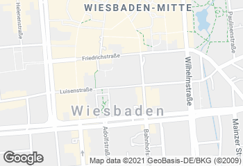 Karte mit Standort von Bäckerei Walser