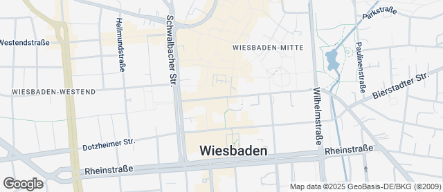 Karte mit Standort von Backhaus Schröer - Friedrichstraße