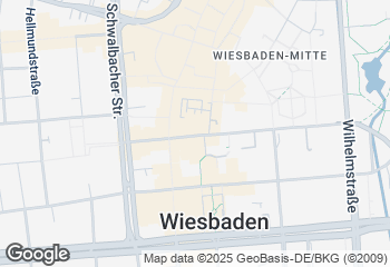 Karte mit Standort von Backhaus Schröer - Friedrichstraße