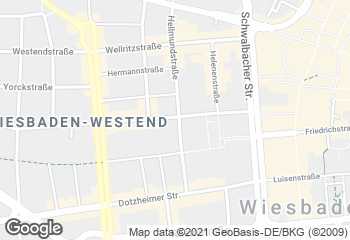 Karte mit Standort von Bäckerei Klein- Bleichstraße