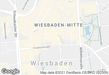 Karte mit Standort von Bäckerei Walser