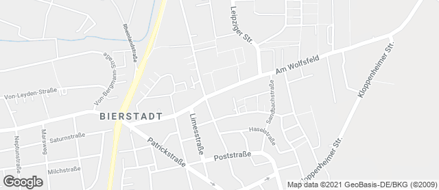 Karte mit Standort von Backhaus Schröer - Wolfsfeld