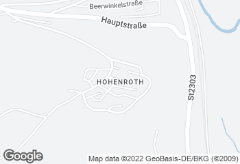 Karte mit Standort von Sos Dorfgemeinschaft Hohenroth, Horst Schleich