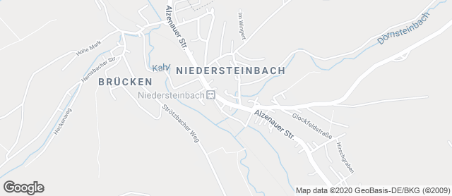 Karte mit Standort von Bäckerei Rüdiger Pfaff