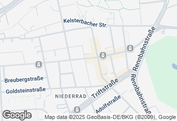 Karte mit Standort von Cafe Ernst