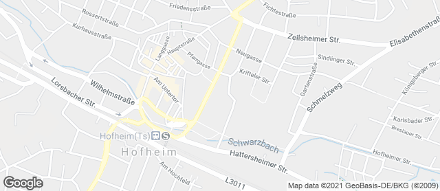 Karte mit Standort von Schäfer Dein Bäcker