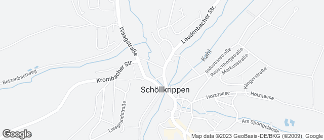 Karte mit Standort von Bäckerei Pfarr GmbH