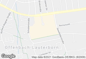 Karte mit Standort von Schäfer Dein Bäcker