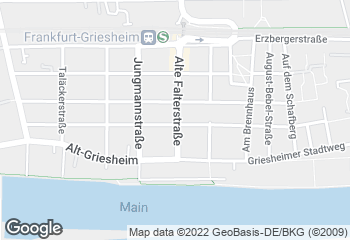 Karte mit Standort von Der Bäcker Eifler -  Griesheim