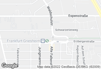 Karte mit Standort von Der Bäcker Eifler - Waldschulstraße