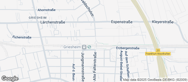 Karte mit Standort von Der Bäcker Eifler - Waldschulstraße