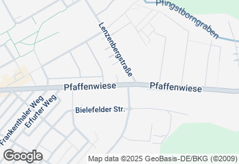 Karte mit Standort von Bäckerei Flach
