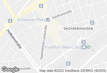 Karte mit Standort von Der Bäcker Eifler - Textor Straße
