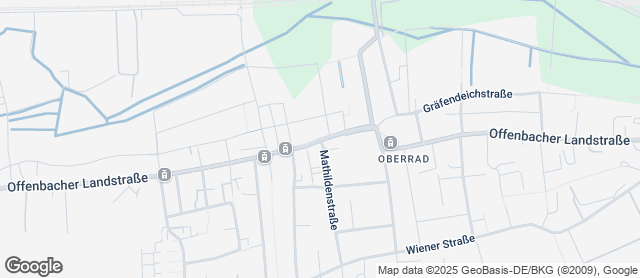 Karte mit Standort von Der Bäcker Eifler - Oberrad