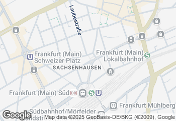 Karte mit Standort von Schwanthaler Café / Café Ernst