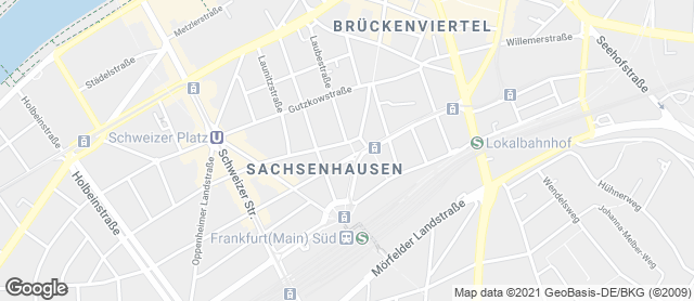 Karte mit Standort von Schwanthaler Café / Café Ernst