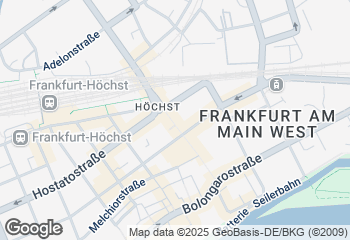 Karte mit Standort von Der Bäcker Eifler - Höchst