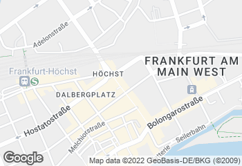 Karte mit Standort von Der Bäcker Eifler - Höchst