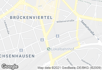 Karte mit Standort von Schäfer Dein Bäcker