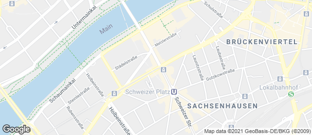 Karte mit Standort von Bäckerei und Konditorei Huck GmbH