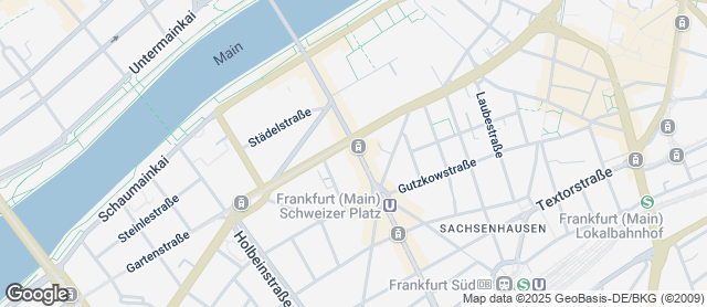 Karte mit Standort von Der Bäcker Eifler - Schweizer Straße