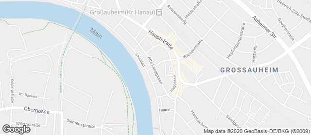 Karte mit Standort von Bäckerei Arnold