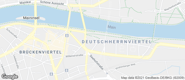 Karte mit Standort von Cafe Ernst