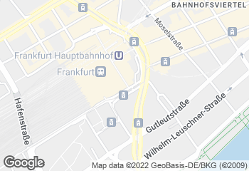 Karte mit Standort von Der Bäcker Eifler -  Hauptbahnhof