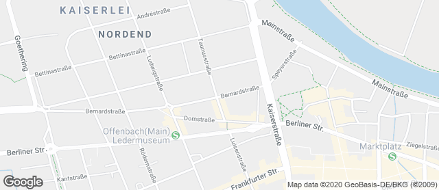 Karte mit Standort von Bäckerei Beck