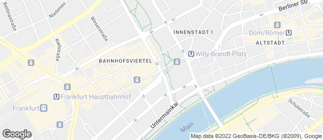 Karte mit Standort von Der Bäcker Eifler - Willy-Brand-Platz
