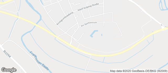 Karte mit Standort von Bäckerei Schmitt GmbH Filiale im REWE Hammelburg