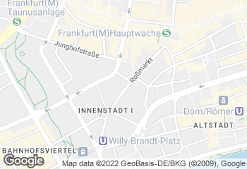 Karte mit Standort von Der Bäcker Eifler - Rossmarkt