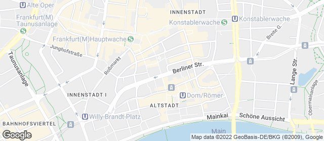 Karte mit Standort von Der Bäcker Eifler - Neue Kräme
