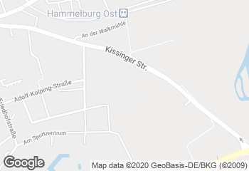 Karte mit Standort von Bäckerei Schmitt GmbH Filiale im E-Center Hammelburg