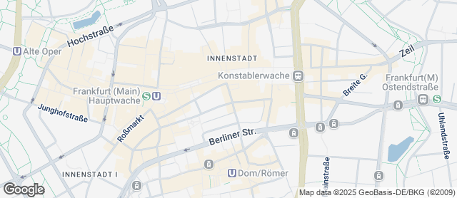 Karte mit Standort von Der Bäcker Eifler - Hasengasse