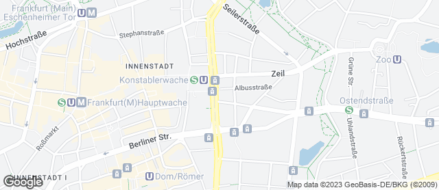 Karte mit Standort von Der Bäcker Eifler - Tegut Kurt-Schumacher Straße