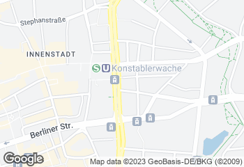 Karte mit Standort von Der Bäcker Eifler - Tegut Kurt-Schumacher Straße