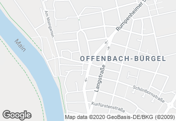 Karte mit Standort von Ferdinands Backgenuss