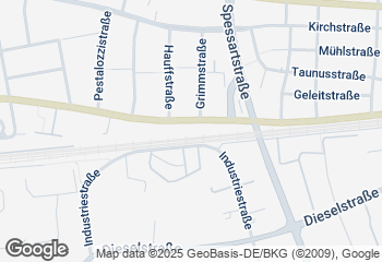 Karte mit Standort von Der Bäcker Eifler - Mühlheim Schillerstraße