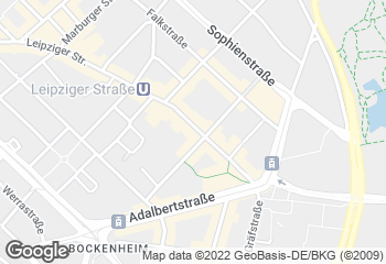 Karte mit Standort von Der Bäcker Eifler - Leipziger Straße