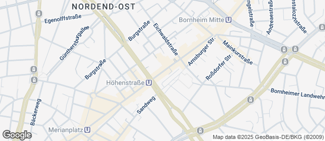 Karte mit Standort von Der Bäcker Eifler - Berger Straße 120