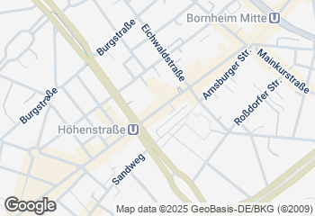 Karte mit Standort von Der Bäcker Eifler - Berger Straße 120