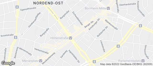 Karte mit Standort von Der Bäcker Eifler - Berger Straße 120