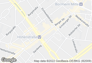 Karte mit Standort von Der Bäcker Eifler - Berger Straße 120