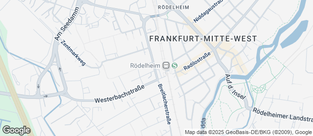 Karte mit Standort von Der Bäcker Eifler - Breitlacherstraße REWE