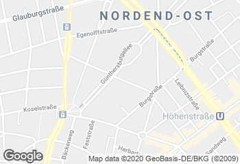 Karte mit Standort von Bäckerei Konditorei Kronberger GmbH